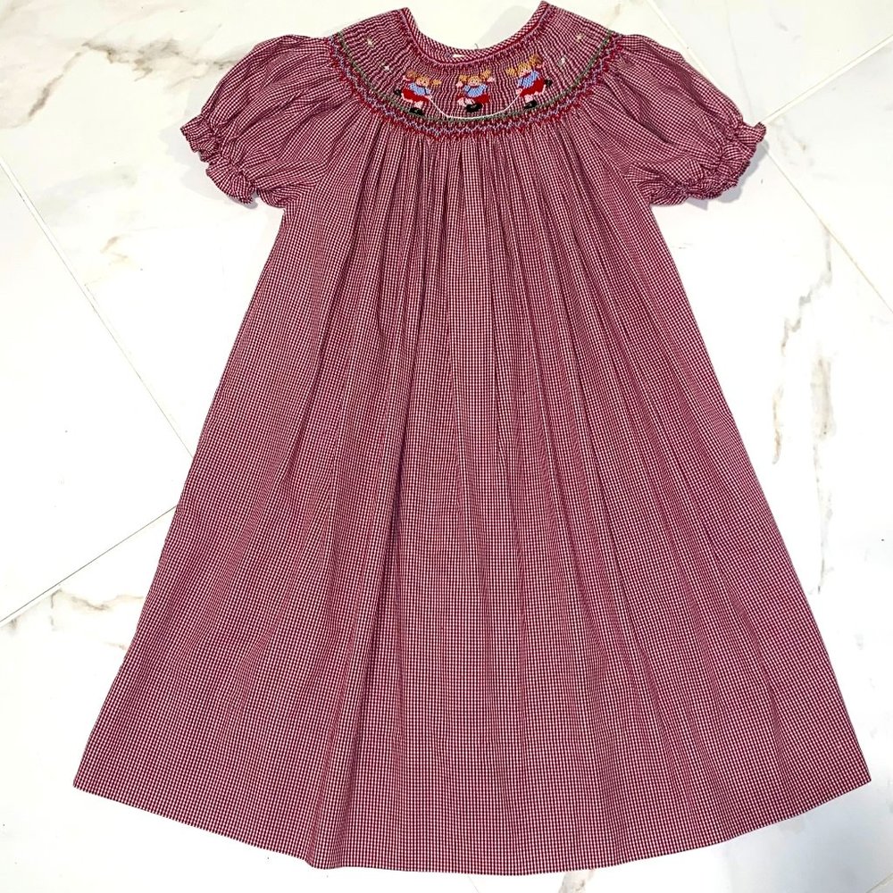 Smocked Back To School Dress